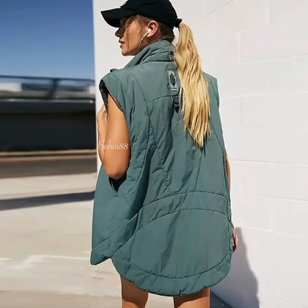NWT Free People Slalom Reversible Fleece